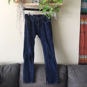 Hollister Slim Straight Dark Wash Jeans